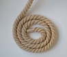 CORDE 100% coton BEIGE 12mm