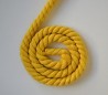 CORDE 100% coton JAUNE 12mm