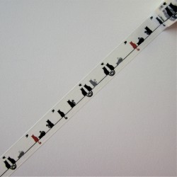 Masking tape "CHATS PERCHES"