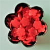 Pressions KAM fleur - rouge MAT