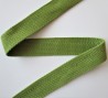 SANGLE 100% coton OLIVE 30mm
