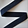 SANGLE 100% coton BLEU MARINE 30mm
