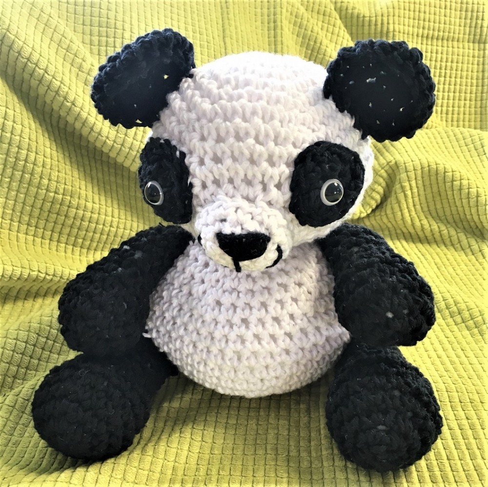 étiquettes modifiable crochet - Panda