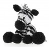 KIT "ZEBRE" au crochet - coton recyclé