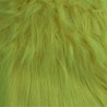 Tissus PELUCHE à poils longs JAUNE