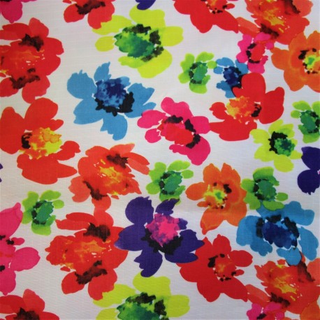 ENDUIT pvc "FLEUR MULTICOLORE"