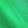SIMILI CUIR vert avec étoiles argentées