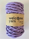 Corde en coton recyclé - MAUVE
