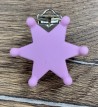 Attache tétine/bretelle silicone "ETOILE"