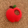 Anneau de dentition silicone - POMME