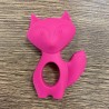 Anneau de dentition silicone - RENARD ROSE