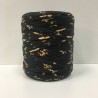 Pelote jersey recyclé - Barique black and Ocre