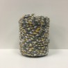 Pelote jersey recyclé - Geometric Yellow Grey