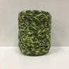 Pelote jersey recyclé - Jaune vert fluo rayés