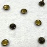 RIVETS 8mm BRONZE x10