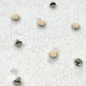RIVETS 6mm CREME x10