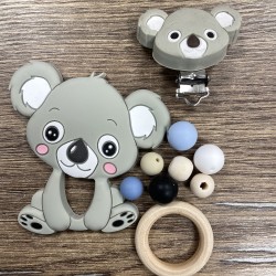 KIT KOALA Anneau+Attache+Perles