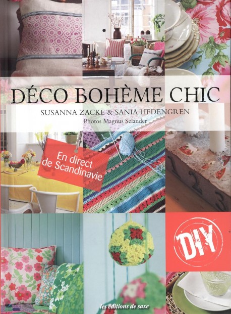 "Déco Bohémé Chic" de Susanna Zacke et Sania Hedengren