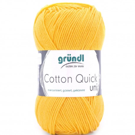 Coton Mercerisé "Jaune Or" - GRUNDL