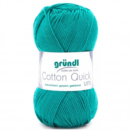 Coton Mercerisé "Vert Emerode" - GRUNDL