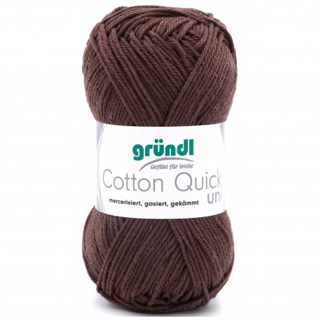 Coton Mercerisé "Chocolat" - GRUNDL