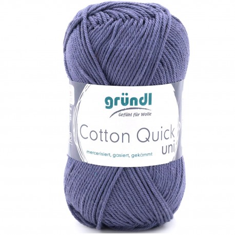 Coton Mercerisé "Bleu Aqua" - GRUNDL