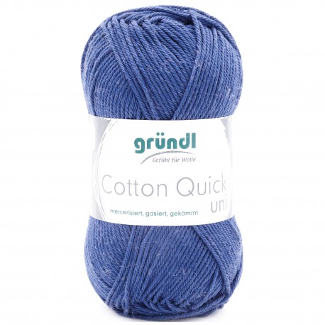 Coton Mercerisé "Bleu Jean" - GRUNDL