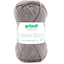 Coton Mercerisé "Gris souris" - GRUNDL