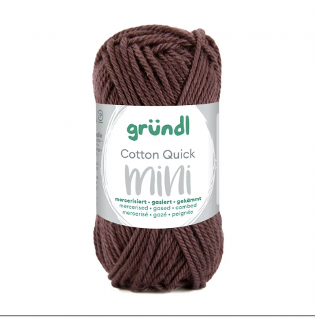 Coton Mercerisé MINI "Cerise" - GRUNDL