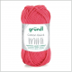 Coton Mercerisé MINI "Rouge orange" - GRUNDL