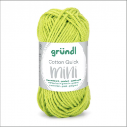 Coton Mercerisé MINI "Vert clair" - GRUNDL