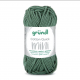 Coton Mercerisé MINI "Vert Gris" - GRUNDL