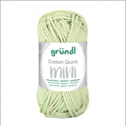 Coton Mercerisé MINI "Vert line" - GRUNDL