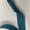 SANGLE coton TURQUOISE PAILLETTE 30mm