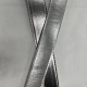 SANGLE Simili Cuir ARGENT 30mm
