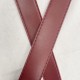 SANGLE Simili Cuir ROUGE 30mm