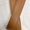 SANGLE Simili Cuir CARAMEL 30mm