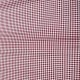 Coton - motif "VICHY" rouge