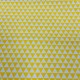 Coton - motif "CHEVRONS" jaune