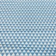Coton - motif "CHEVRONS" bleu
