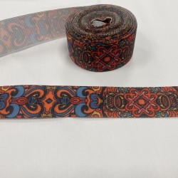 Ruban gros grain "Arabesque"