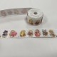 Ruban gros grain "Lapins printanier"