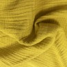 Double Gaze "Jaune Bouton d'Or"