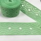 Ruban gros grain "Dentelle vert fluo"