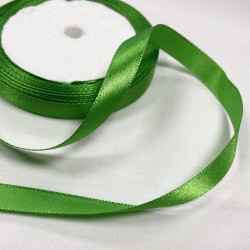 Ruban gros grain "Dentelle vert menthe"
