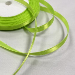 Ruban Satin "Vert fluo"