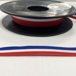 Ruban gros grain "Drapeau France"