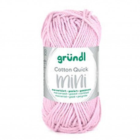 Coton Mercerisé MINI "Rose" 106 - GRUNDL