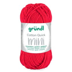 Coton Mercerisé MINI "rouge" 147 - GRUNDL