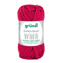 Coton Mercerisé MINI "Rouge vin" 154 - GRUNDL